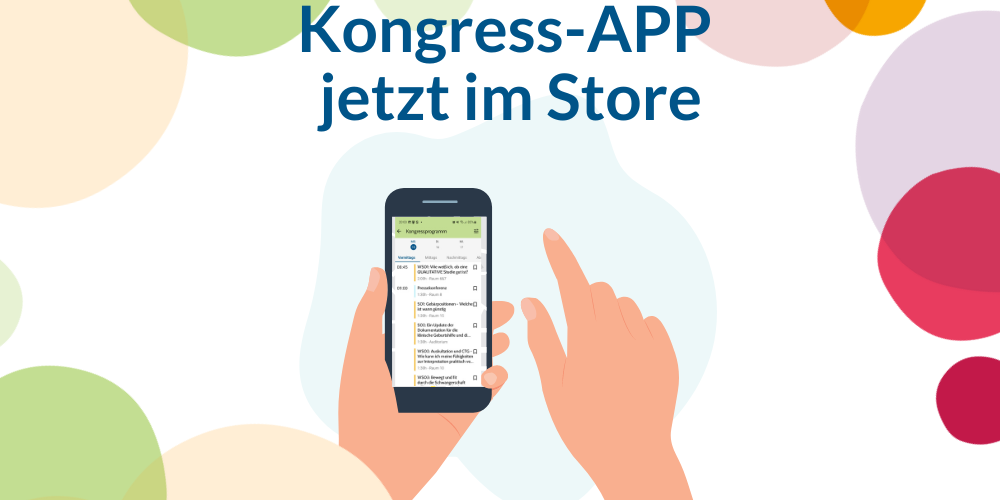 News_Illu_App Illustration Hände mit Handy mit App