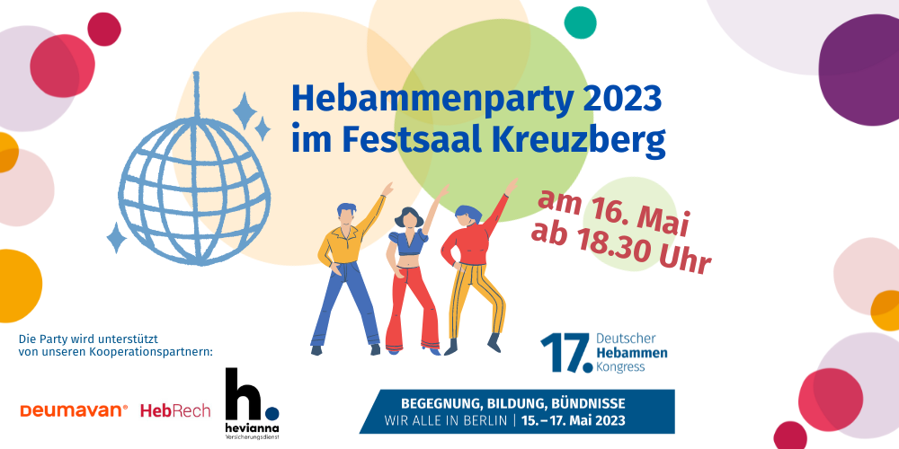 Illustration zur Party mit tanzenden Menschen